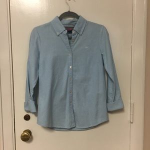 Vineyard Vines preppy button down blouse size 4